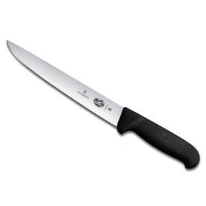 Cutit pentru injunghiat Victorinox Sticking Knife, lama 30cm, Black 5.5503.30