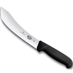 Cutit pentru jupuit Victorinox Skinning Knife, lama 15cm, Black 5.7703.15