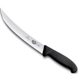 Cutit pentru transat Victorinox Breaking Knife, lama 25cm, Black 5.7203.25