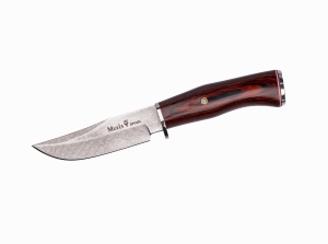 Cutit Vanatoare Muela Braco-11DAM.M, maner lemn presat coral lama 11 cm - Img 1