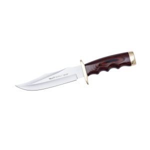 Cutit Vanatoare Muela Bufalo-17R, maner lemn de coral negru, lama 17 cm