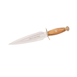 Cutit Vanatoare Muela CARIBU.OL,maner cauciuc, lama 20.5 cm