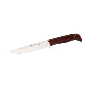 Cutit Vanatoare Muela GRED-13R,maner lemn presat trandafir, lama 13 cm