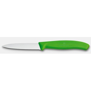 Cutit Victorinox Swiss Classic pentru decojit, lama 8cm, Green 6.7636.L114