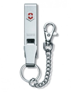 Multiclip Victorinox cu lant pentru curea, Silver 4.1859 - Img 1