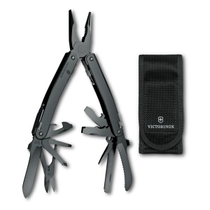 Multifunctional Victorinox Swiss Tool Spirit MXBX Teaca Nylon, 105 mm, negru 3.0226.M3NB1 Blister