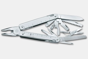 Multifunctional Victorinox Swiss Tool X, 115 mm, teaca piele, argintiu 3.0338.L - Img 6