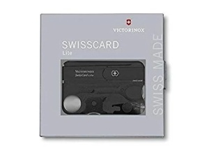 Multifunctional Victorinox SwissCard Lite,82 mm, negru transparent 0.7333.T3 - Img 3