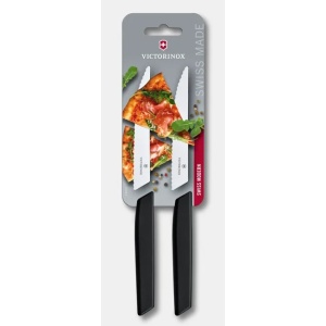 Set cutite Victorinox Swiss Modern Steak Knives, 2 piese, Black 6.9003.12WB