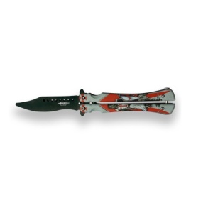 Briceag antrenament fluture Joker training, maner aluminiu, lama 10 cm JKR0678