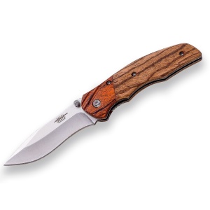 Briceag Joker, maner lemn zebrawood, lama 8cm JKR0647