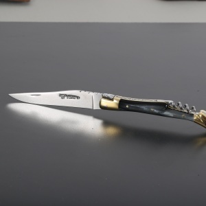 Briceag Laguiole en Aubrac, maner Corn Taur, lama 11cm - L0312CPL/SSI1 - Img 2
