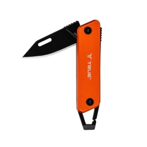 Briceag tip breloc True Utility Modern Keychain, lama 3.8cm, Orange TU7061