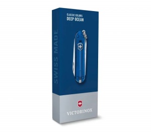 Briceag Victorinox Classic Colors Transparent,58 mm, Deep Ocean 0.6223.T2G - Img 4