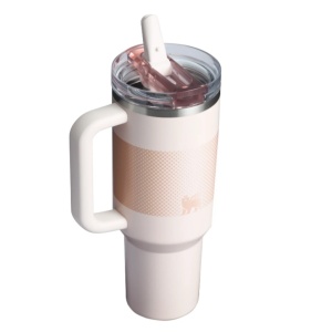 Cumpara Cana termoizolanta Stanley The Quencher ProTour Flip Straw Tumbler 1.18L, Rose Quartz Fade 10-12486-097 2