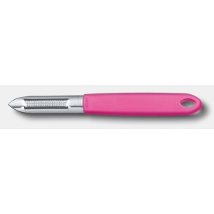Curatator rosii Victorinox Tomato Peeler, lama dubla, Pink 7.6077.5