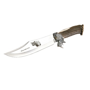Cutit Muela B.F-RHINO, maner corn de cerb, lama 24cm