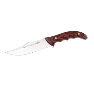 Cutit Outdoor Muela AZOR-13, maner lemn coral presat, lama 13cm