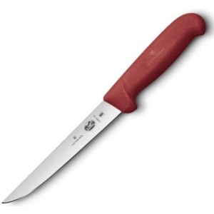 Cutit pentru dezosat Victorinox Boning Knife , lama 15cm, Rosu 5.6001.15B Blister