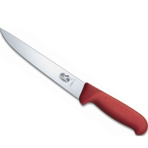Cutit pentru injunghiat Victorinox Sticking Knife, lama 18cm, Red 5.5501.18
