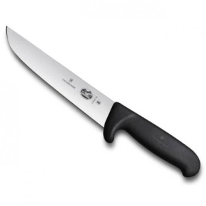 Cutit pentru macelarie Victorinox Butcher Knife, lama 18cm, Black 5.5203.18L