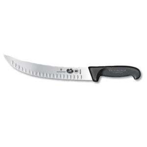 Cutit pentru macelarie Victorinox Butcher Knife, lama 25cm, Black 5.7323.25