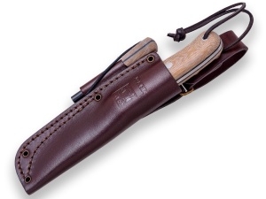 Cutit pentru Outdoor Joker Trampero BS9, maner micarta, lama full tang 10cm CM113-P - Img 3