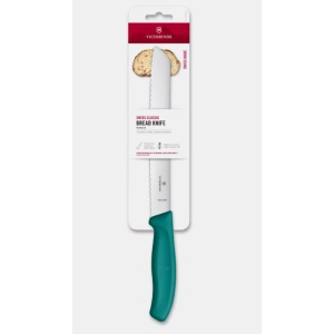 Cumpara Cutit pentru paine Victorinox Bread knife, 21cm, Green 6.8634.21C1B 2