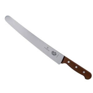 Cutit pentru patiserie Victorinox Pastry Knife, lama 26cm, Wood 5.2930.26G