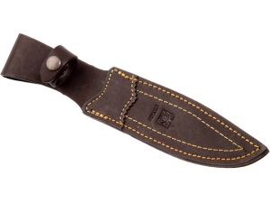 Cutit pentru vanatoare Joker Antilope, maner lemn stamina, lama full tang 19.5cm CR01 - Img 2