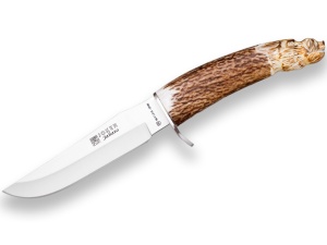 Cutit pentru vanatoare Joker Jabato, maner corn cerb, lama 14cm CT33 - Img 1