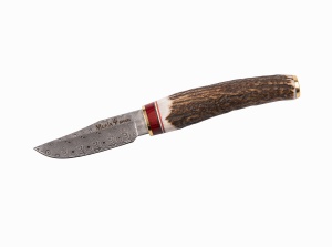 Cutit Vanatoare Muela BW-6DAM,maner corn de cerb, lama 7.5 cm - Img 1