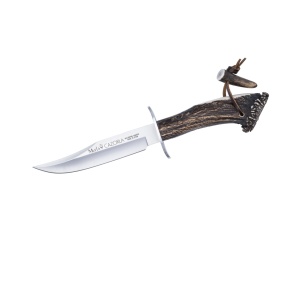 Cutit Vanatoare Muela CAZ-16,maner corn de cerb, lama 16 cm