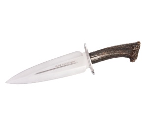 Cutit Vanatoare Muela SERRENO-S,maner corn de cerb, lama 22 cm - Img 1