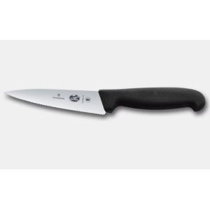 Cutit Victorinox Fibrox Chef Knife, lama 12cm, Black 5.2033.12B Blister