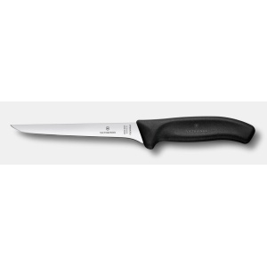 Cutit Victorinox Swiss Classic pentru dezosat, lama 15cm, Black 6.8413.15G