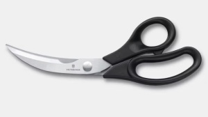 Foarfeca pentru fructe mare&pui Victorinox Seafood&Poultry, lama 11cm, Black 7.6342 - Img 2