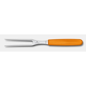 Furculita pentru friptura Victorinox Classic carving fork, 270mm, Orange 5.2106.15L9B Blister