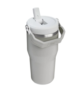 Pahar termoizolant The IceFlow Flip Straw Tumbler 2.0, 0.6L, Ash 10-12044-046 - Img 2