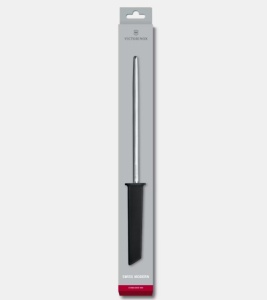 Pila Victorinox Swiss Modern pentru ascutit cutite, rotund, lama 23cm, Black 7.8306 - Img 2