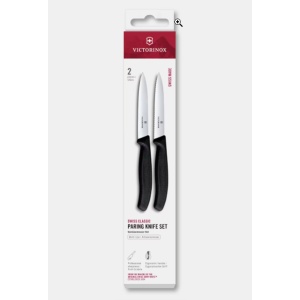 Set cutite curatat Victorinox Swiss Classic Paring Set, 2 piese, Black 6.7793.2