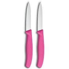 Set cutite curatat Victorinox Swiss Classic Paring Set, 2 piese, Pink 6.7606.L115B 2