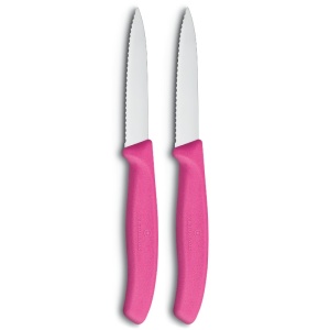 Set cutite curatat Victorinox Swiss Classic Paring Set, 2 piese, Pink 6.7636.L115B 2