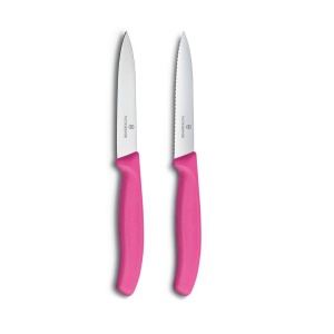 Set cutite curatat Victorinox Swiss Classic Paring Set, 2 piese, Pink 6.7796.L5B 2