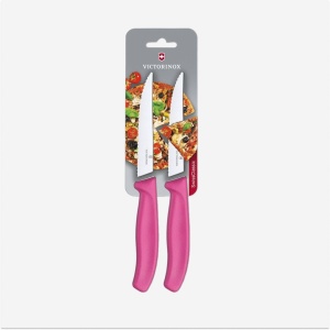 Set cutite pizza Victorinox Swiss Classic Pizza Set, 2 piese, Pink 6.7936.12L5B