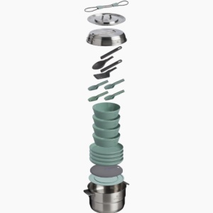 Cumpara Set gatit pentru camping Stanley Wildfare Core Full Serve Cookset, Stainless Steel 10-02479-049 2