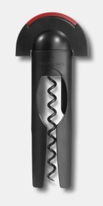 Tirbuson Victorinox Corkscrew with Cap Cutter, Black/Red 7.6924 - Img 1