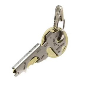 Breloc Multifunctional True Utility KeyTool,71 mm, Bicolor TU247K