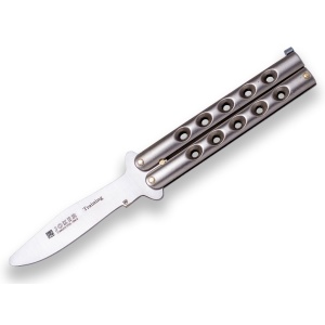 Briceag antrenament fluture Joker training, maner zamak, lama 9.5 cm N101C-E