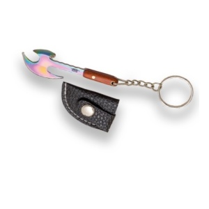 Briceag breloc Joker AX, maner lemn, lungime 7.2cm JKR0822